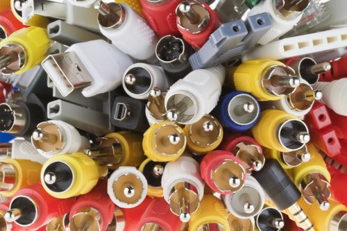 Different sizes of enclosed skips available for hire